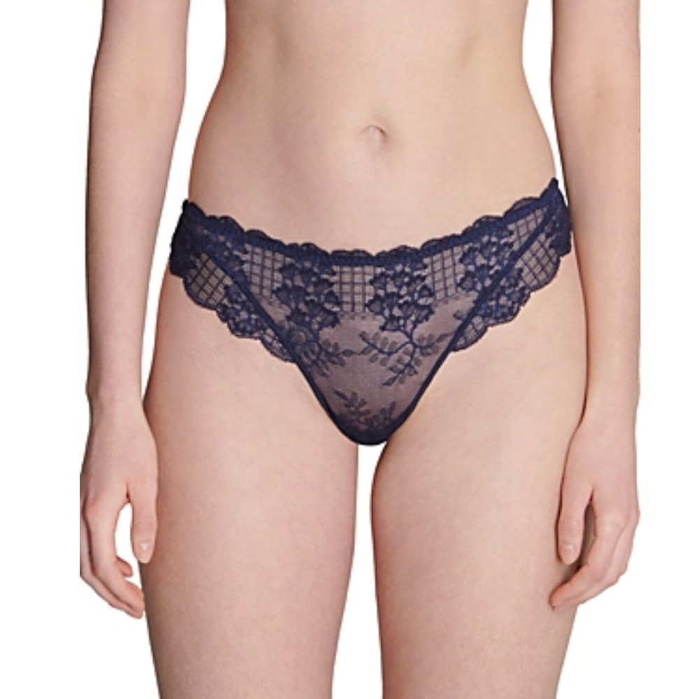 Simone Perele Women Reve Tanga Bleu Cosmic Size 4